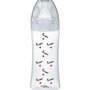 Voir la diapositive 1 : DODIE Biberon anti-colique - DODIE - 330 ml - Tétine plate X Mathilde Cabanas - 0-6 mois - Débit 3 - Transparent
