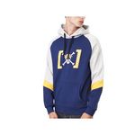 CAPSLAB Sweat à capuche homme One Piece Skull. Coloris disponibles : Bleu