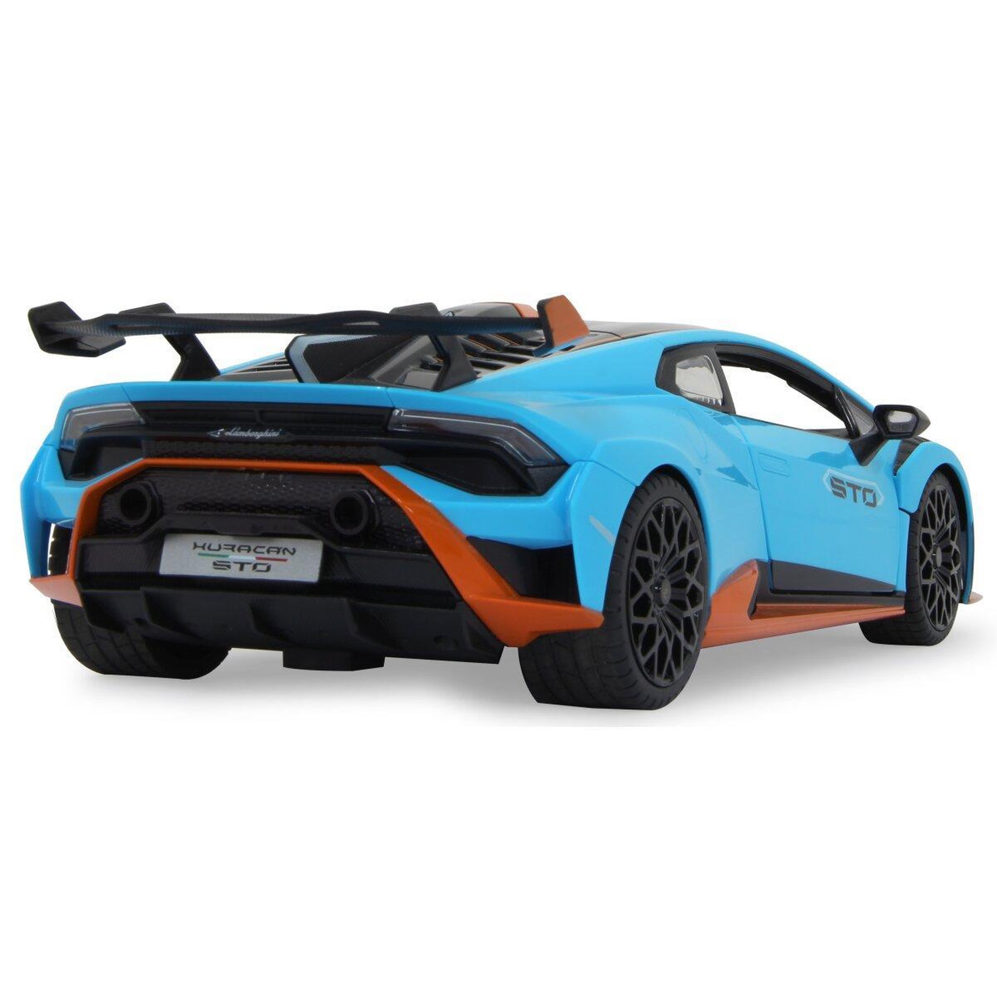 Voir la diapositive 2 : Jamara Voiture télécommandée Lamborghini Huracán STO 1:14 bleu 2,4GHz