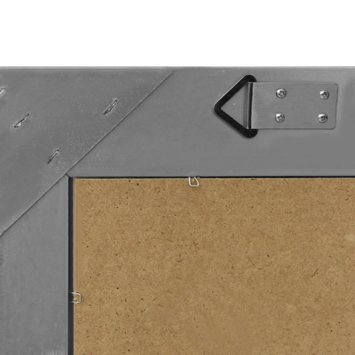 VIDAXL Miroir mural style baroque 50x80 cm noir