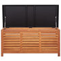 Voir la diapositive 4 : VIDAXL Boîte de rangement de jardin 117x50x55 cm Eucalyptus solide