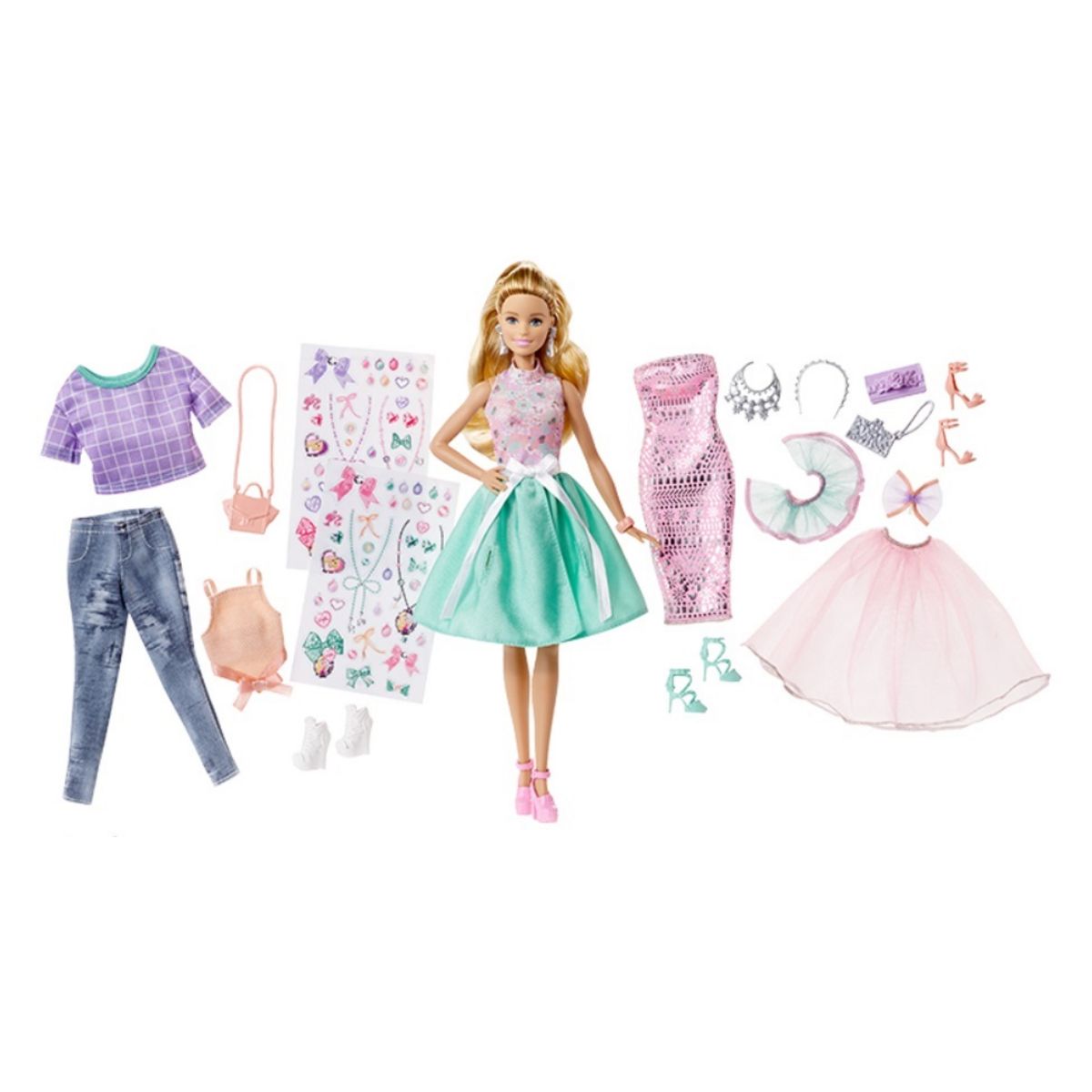 MATTEL Coffret Barbie Fashion