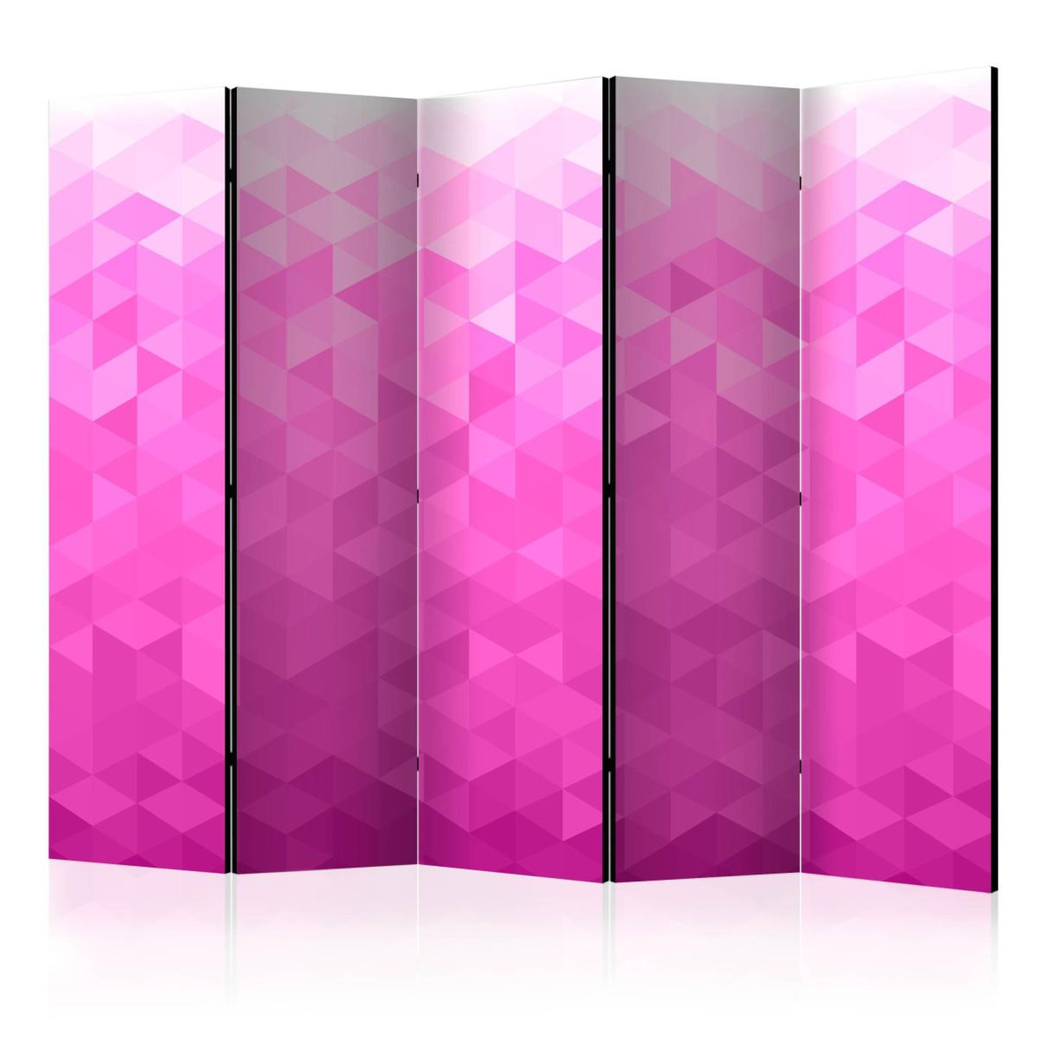 Paris Prix Paravent 5 volets  pink pixel  172x225cm