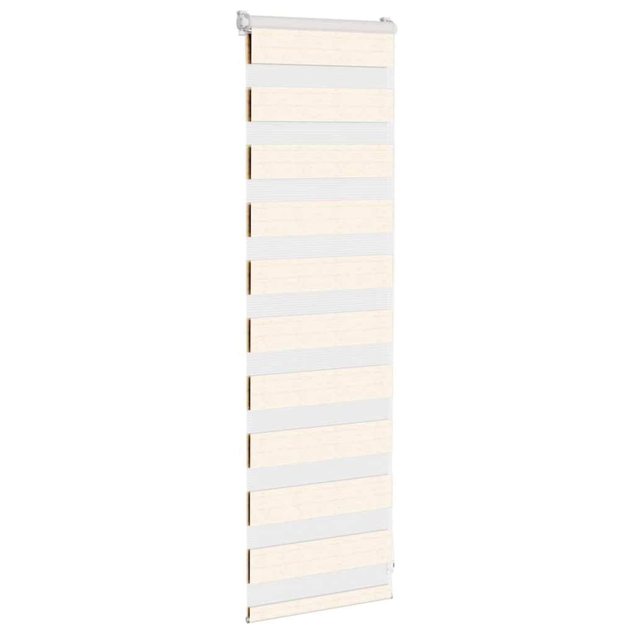 Voir la diapositive 3 : VIDAXL Store zebre beige marbre largeur du tissu 45,9 cm polyester