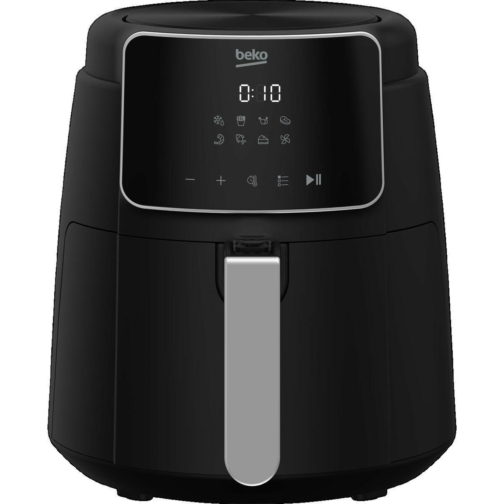 Voir la diapositive 1 : Beko Friteuse multifonction sans huile - BEKO - FRL2244B - 1500 W - 3,9 L pour 0,8 kg de frites - 8 programmes - Ecran tactile - Noir