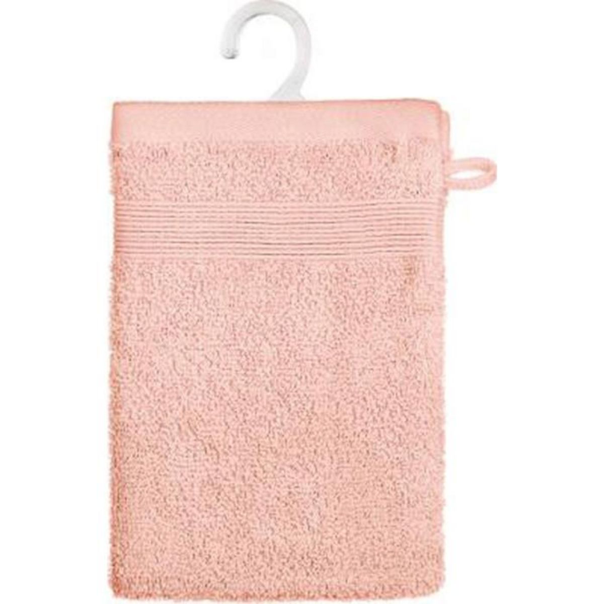 ATMOSPHERA Lot de 2 Gants de Toilette  Confort  15x21cm Rose