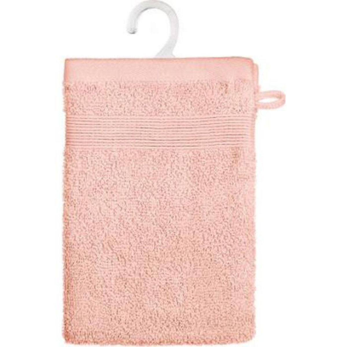 ATMOSPHERA Lot de 2 Gants de Toilette  Confort  15x21cm Rose