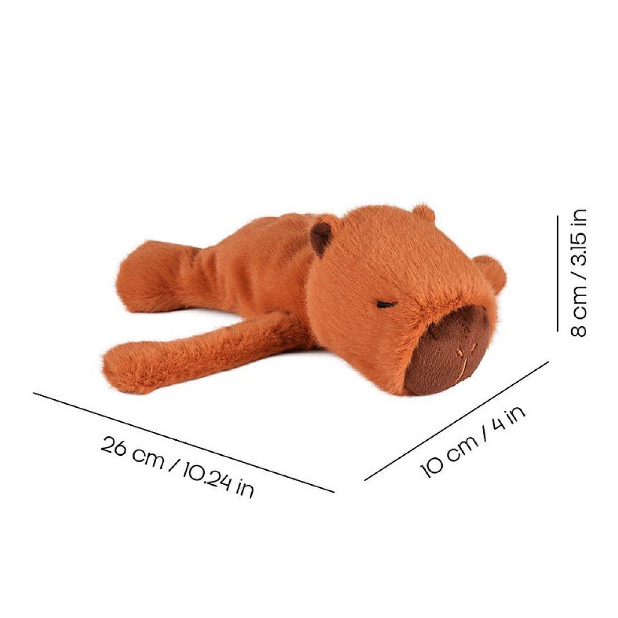 Voir la diapositive 3 : Histoire D'Ours Podcoll Bracelet Slap Capybara 25cm
