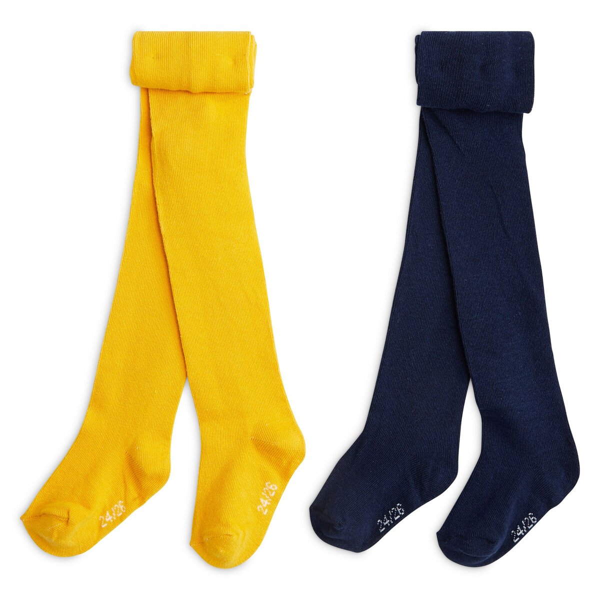 IN EXTENSO Lot de 2 paires de collants bébé fille