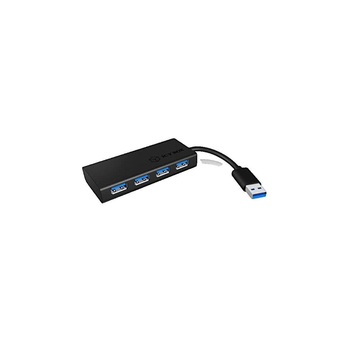 Icy Box Hub USB Icy-Box IB-AC6104-B avec 4 ports USB 3.0