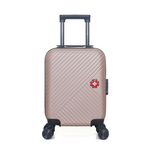 SWISS KOPPER SWISS KOPPER - Valise Cabine XXS SPIEZ 46 cm 4 Roues. Coloris disponibles : Vert, Noir, Bleu, Gris, Rose, Beige