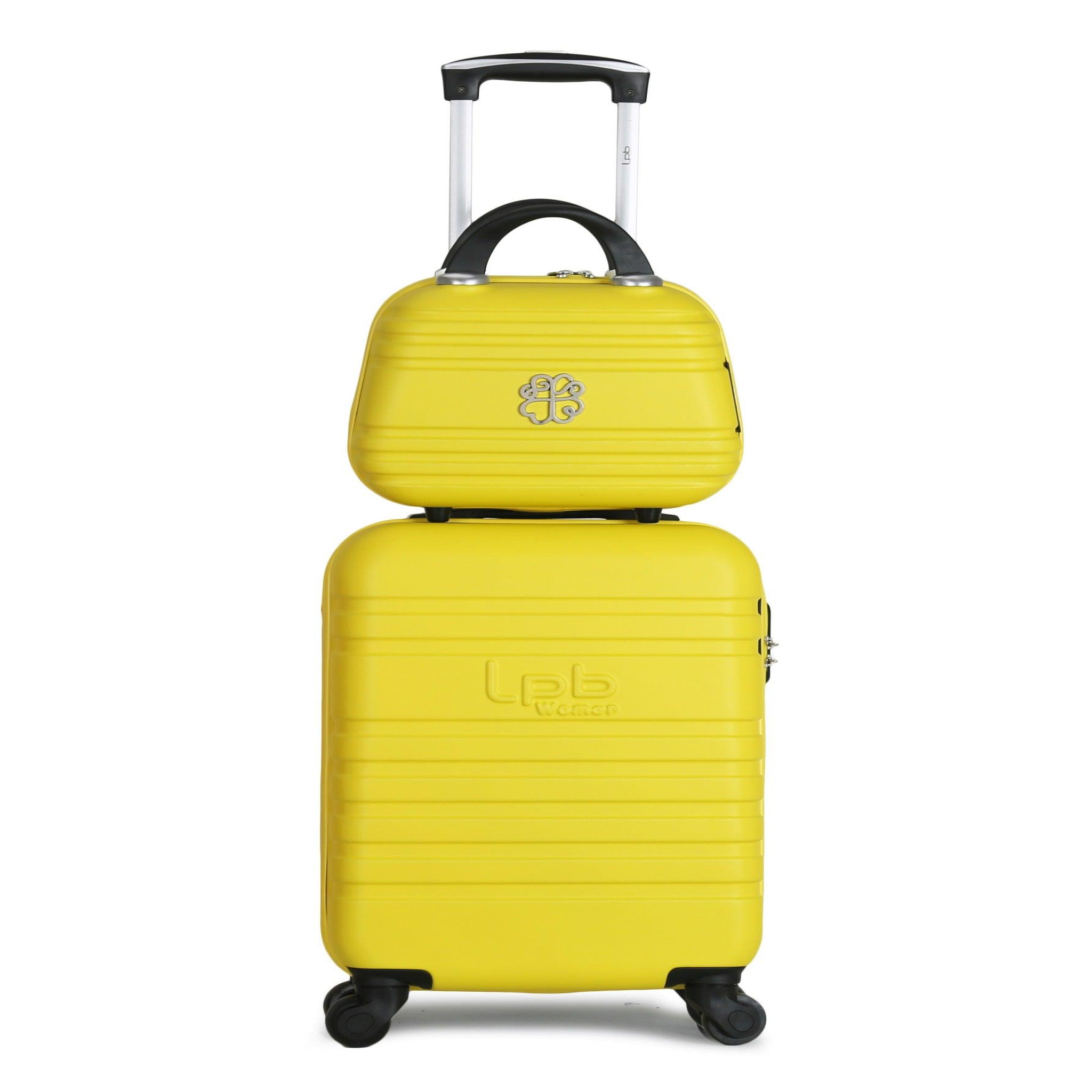 LES P'TITES BOMBES LPB Lpb luggage - set de 2 valises aurelia-h 50 cm 4 roues. Coloris disponibles : Beige, Vert