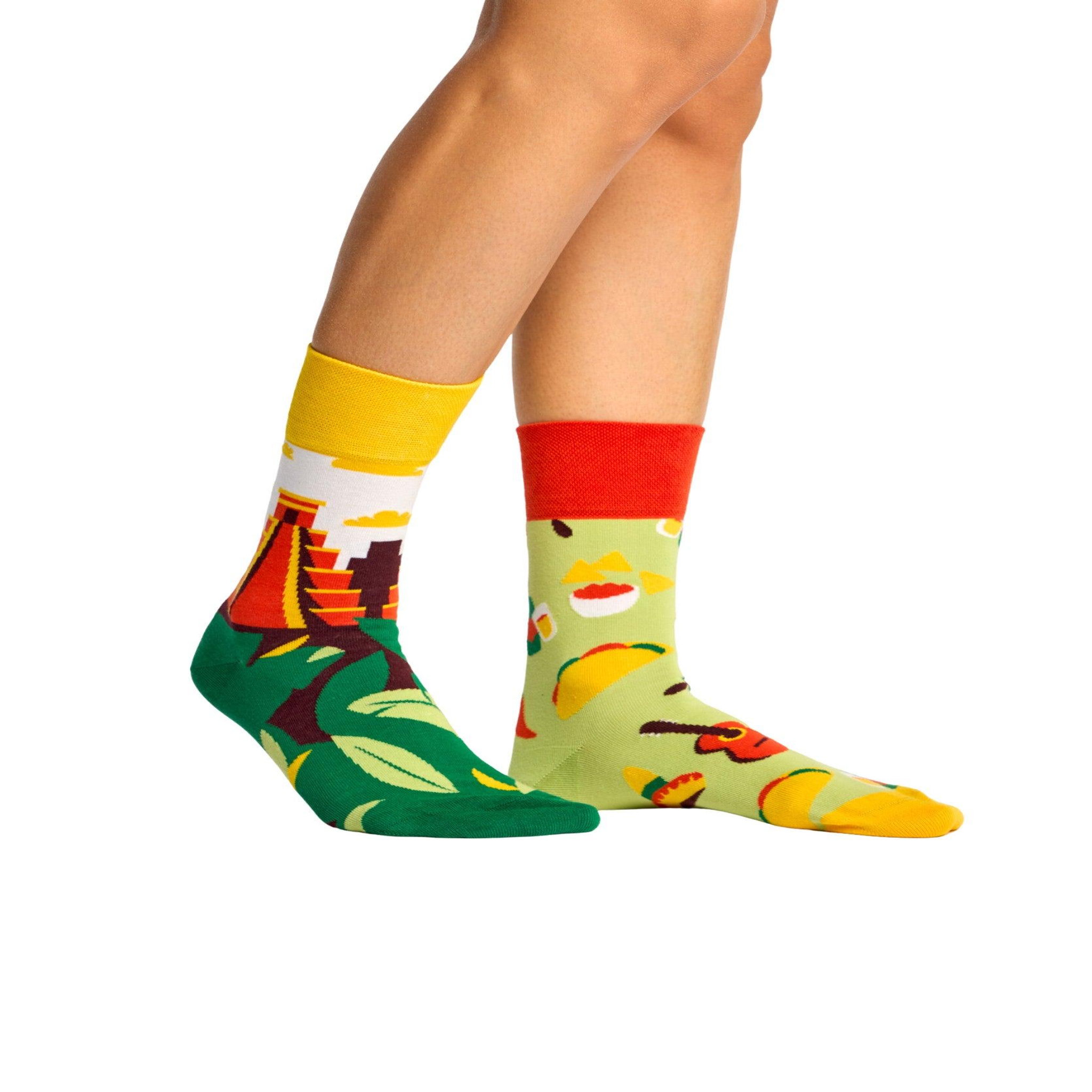 Voir la diapositive 2 : DEDOLES Chaussettes dedoles mexique