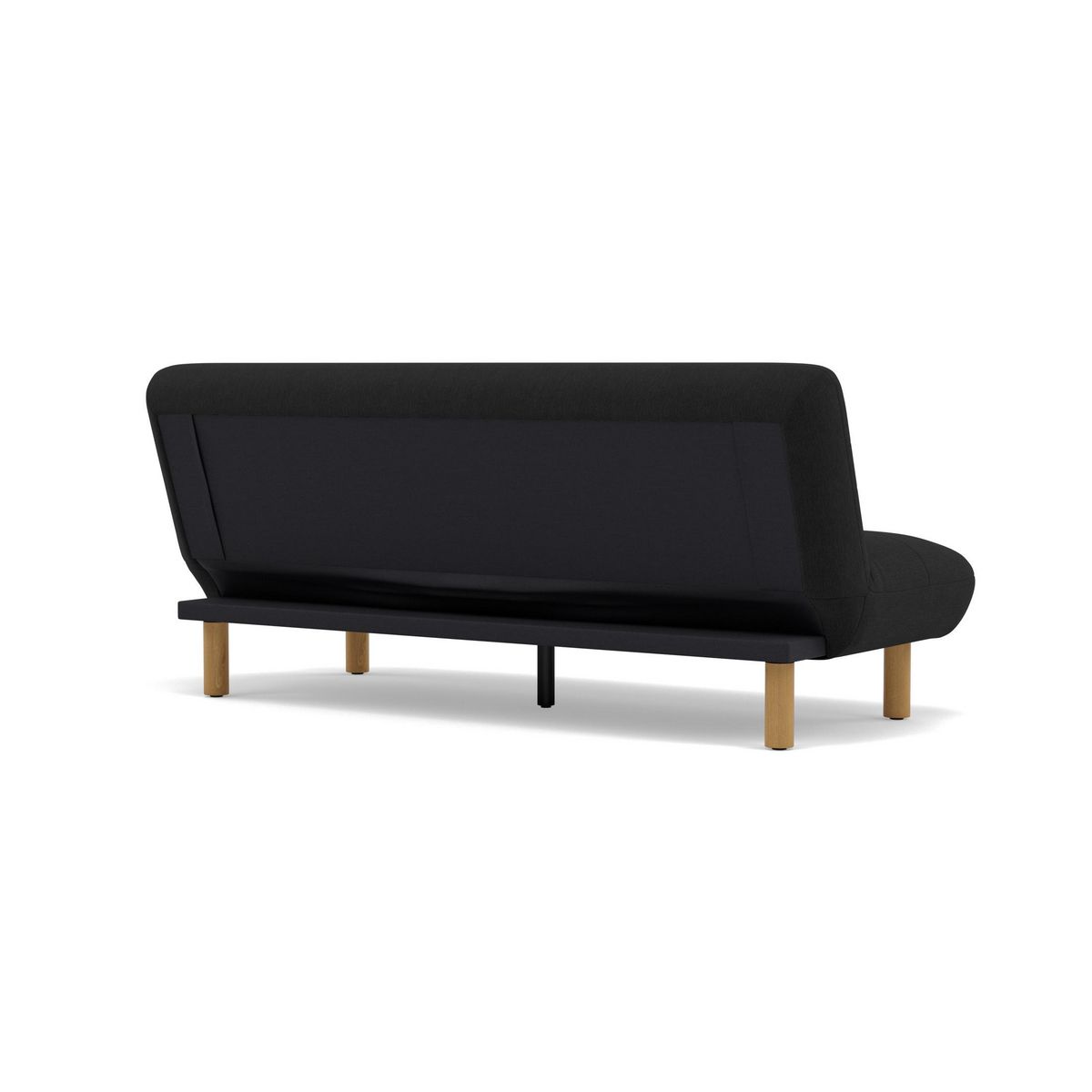 BEST MOBILIER Soan - banquette 2 places convertible clic-clac en velours texturé