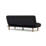Voir la diapositive 6 : BEST MOBILIER Soan - banquette 2 places convertible clic-clac en velours texturé