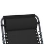 Voir la diapositive 4 : VIDAXL Appui-tete de chaise longue Noir 40x7,5x15 cm Textilene