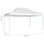 Voir la diapositive 5 : VIDAXL Tente de reception pliable 3x4,5 m Blanc