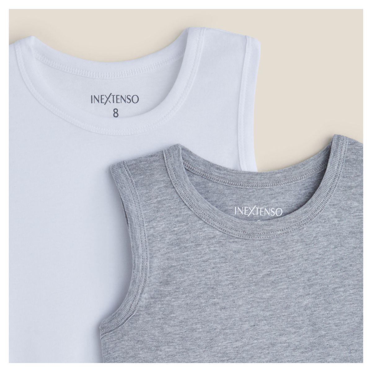 IN EXTENSO Lot de 2 débardeurs garçon