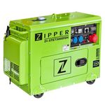 ZIPPER Groupe Electrogène  -  5 700 W et  6 500 W max - 153 kg