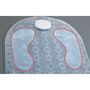 Voir la diapositive 3 : Wenko Tapis de baignoire soin des pieds Oly - L. 80 x l. 40 cm - Blanc