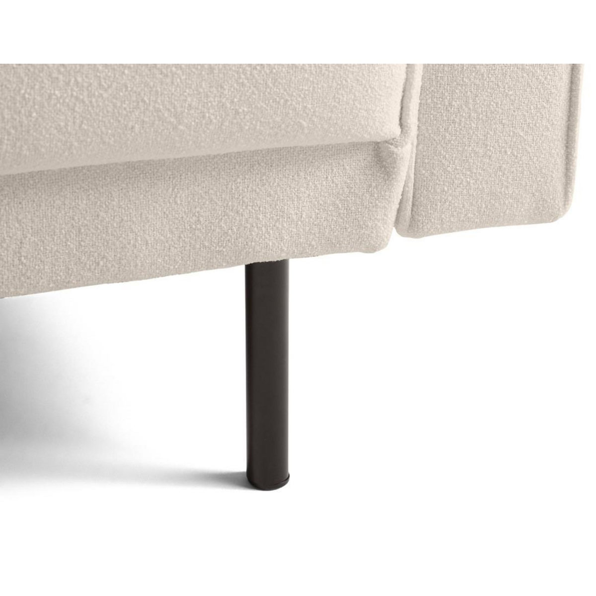 LISA DESIGN Charlie - canapé droit 2 places - en tissu