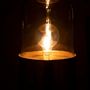 Voir la diapositive 3 : Paris Prix Lampe à Poser Design en Verre  Bulb  41cm Or
