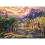 Voir la diapositive 1 : Schmidt Puzzle 1000 pièces : Disney : Blanche Neige et la Reine, Thomas Kinkade