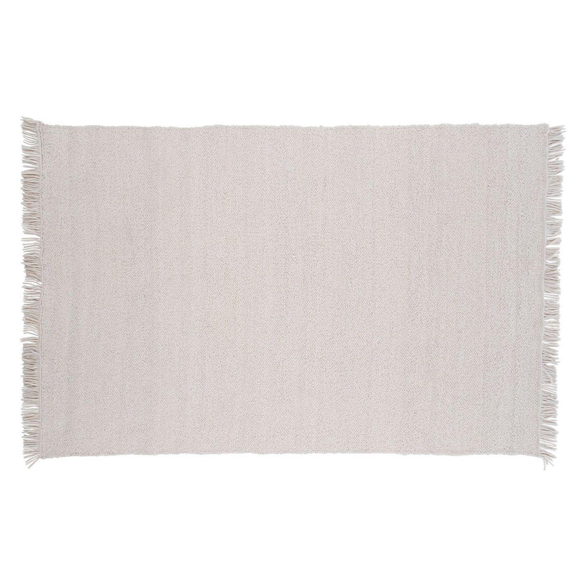 Paris Prix Tapis déco en laine  betina  300x400cm blanc