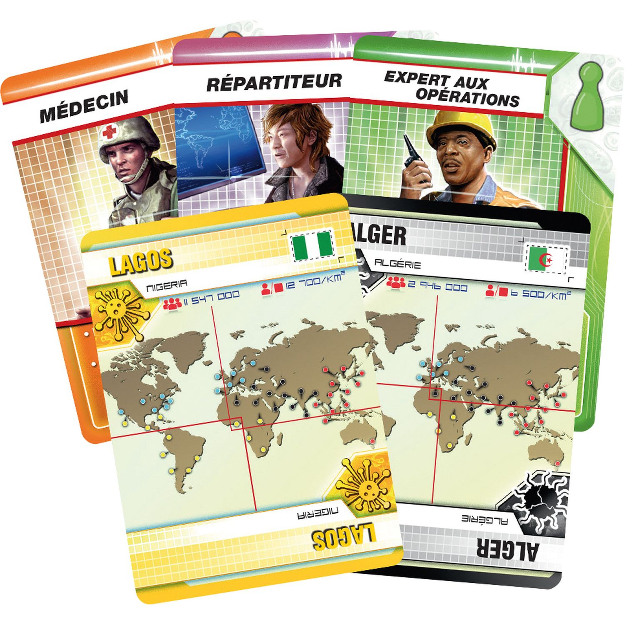 Voir la diapositive 5 : ASMODEE Jeu - Pandemic