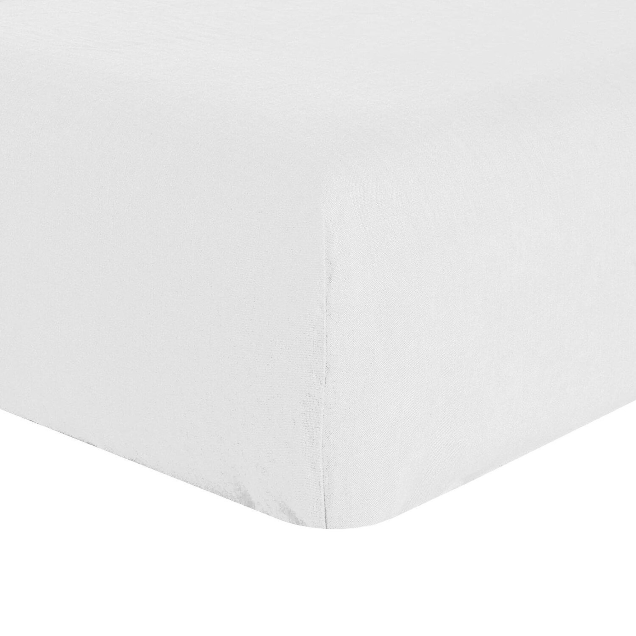Voir la diapositive 3 : BATON ROUGE Drap housse 100% lin lavé 160g kiwi