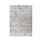 Paris Prix Tapis Déco Tissé Abstrait  Lorin II  Gris. Coloris disponibles : Gris