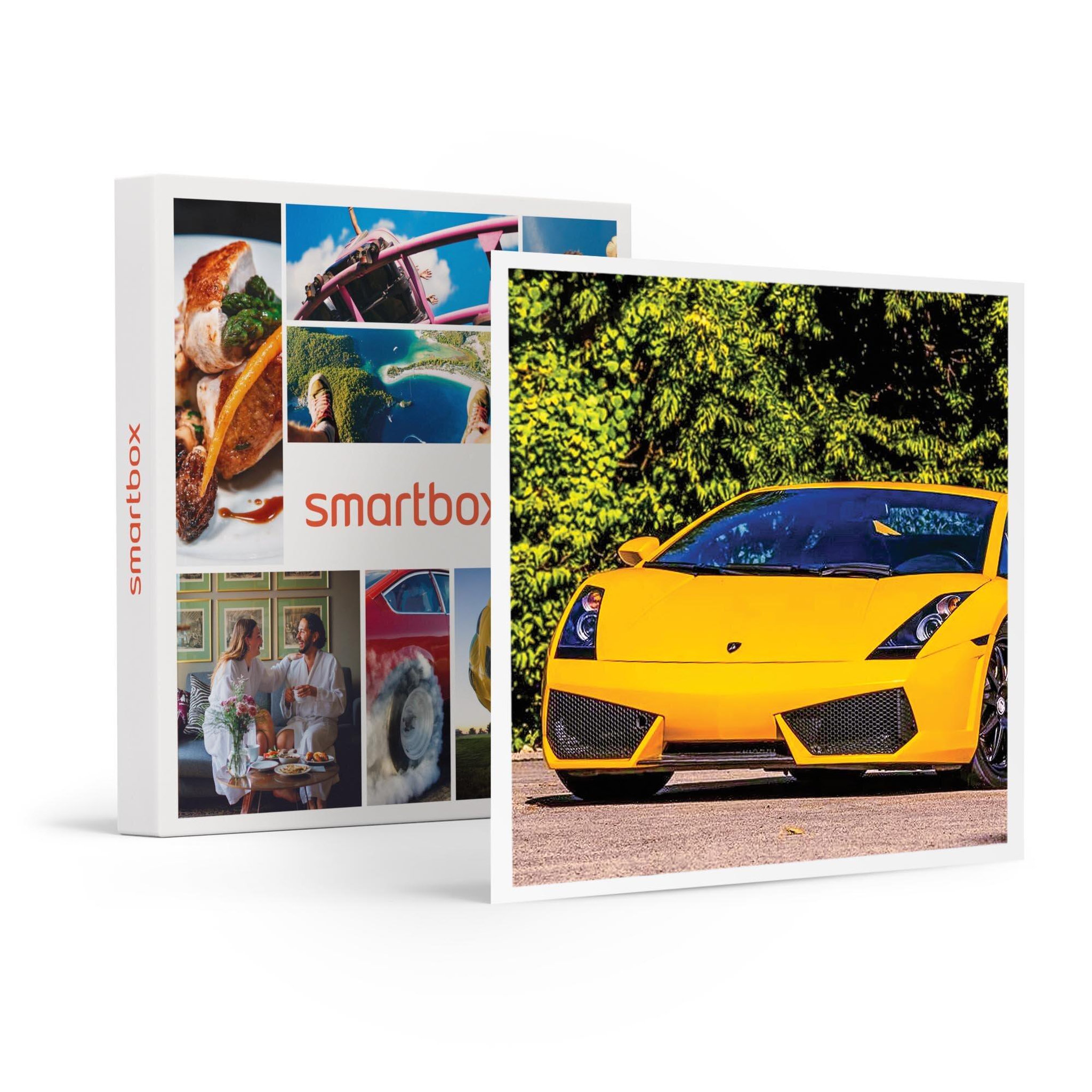 Voir la diapositive 1 : Smartbox Passion pilotage : conduite sur circuit au volant d'une Lamborghini - Coffret Cadeau Sport & Aventure