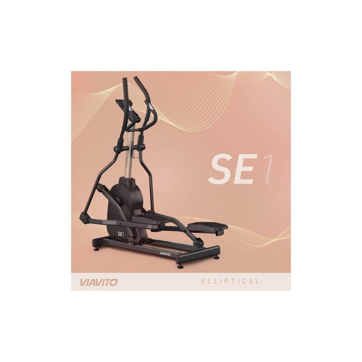 VIAVITO Vélo elliptique d'appartement de Fitness - Viavito - Modéle SE1 - Ecran LED