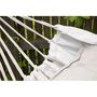 Voir la diapositive 6 : Paris Prix Hamac en Tissu  Hedvig  200cm Blanc Crème