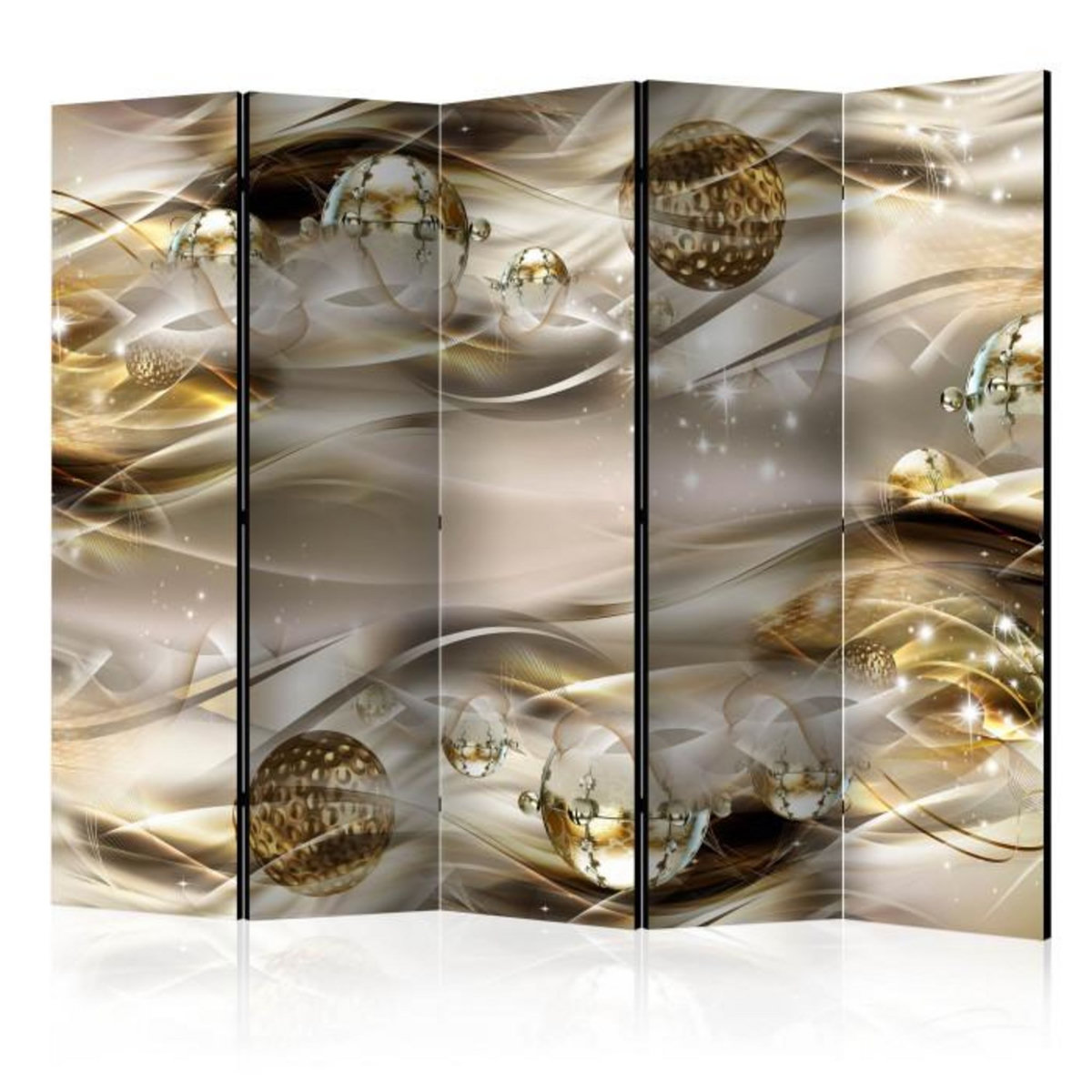 Paris Prix Paravent 5 Volets  Golden Nebula  172x225cm