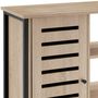 Voir la diapositive 6 : tectake Buffet style industriel Bois clair industriel, Chêne Sonoma