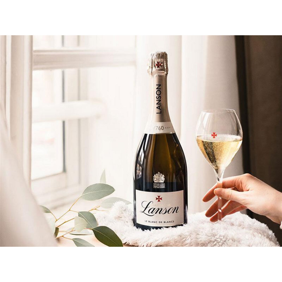 Smartbox Coffret de 2 bouteilles d'exception de champagne Lanson - Coffret Cadeau Gastronomie