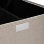 Voir la diapositive 4 : FIVE Panier à Linge Avec Séparateur  Colors  74L Beige Lin