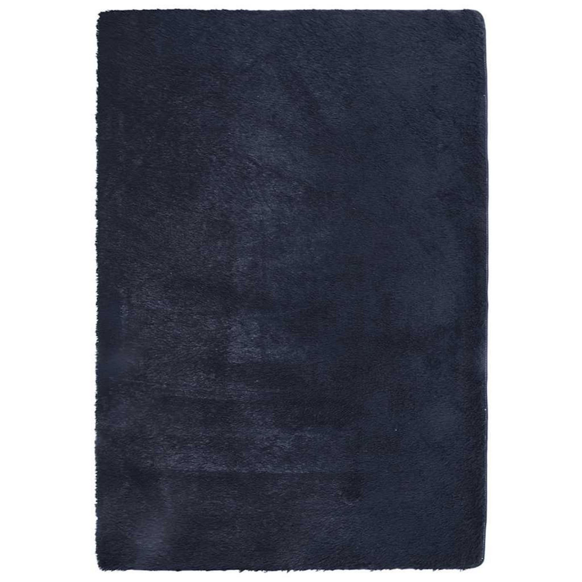 VIDAXL Tapis shaggy a poils longs NAVARRA bleu marine 160x230 cm
