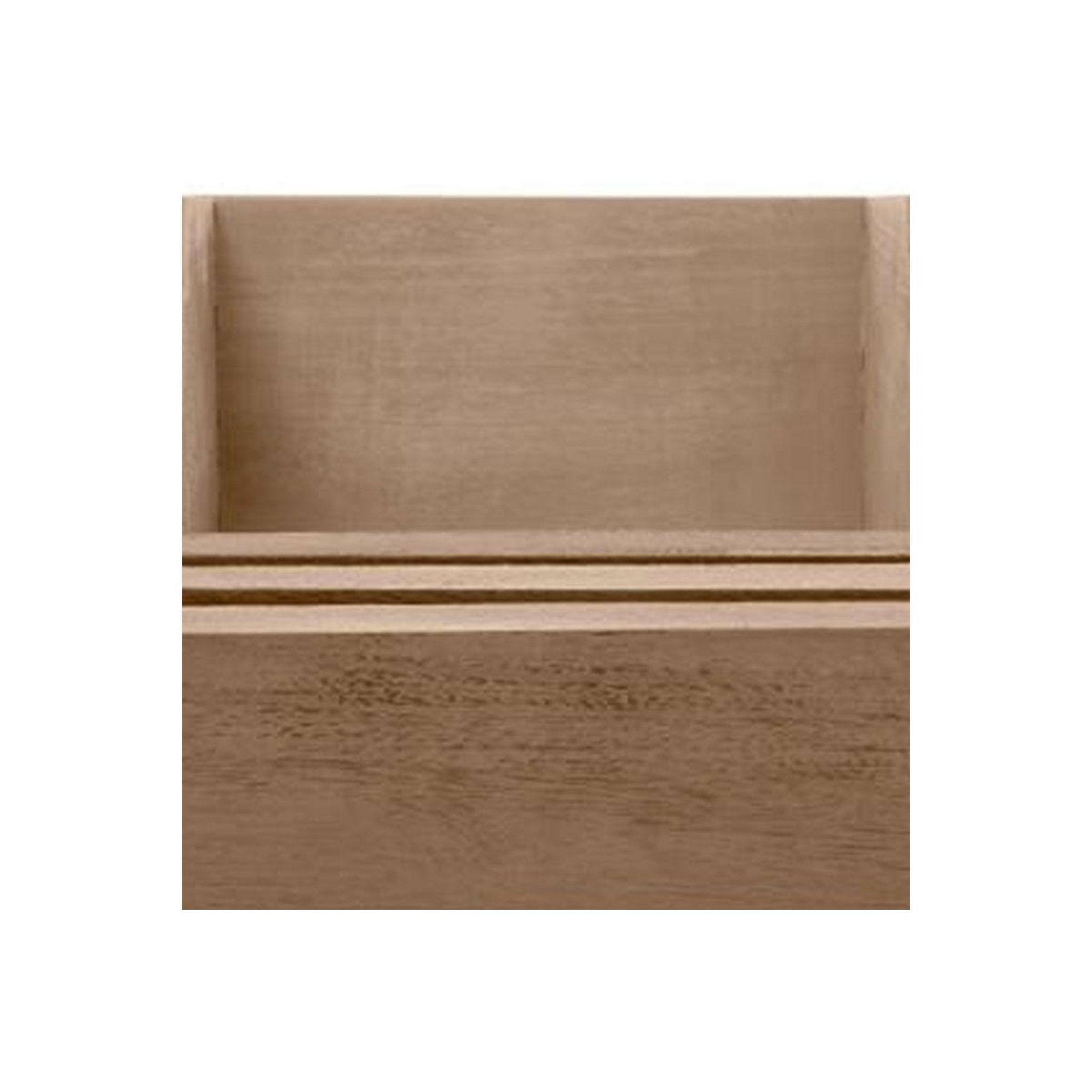 Voir la diapositive 4 : FIVE Lot de 3 casiers empilables  ety  29cm naturel