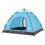 Voir la diapositive 5 : VIDAXL Tente de camping 3 personnes bleu liberation rapide
