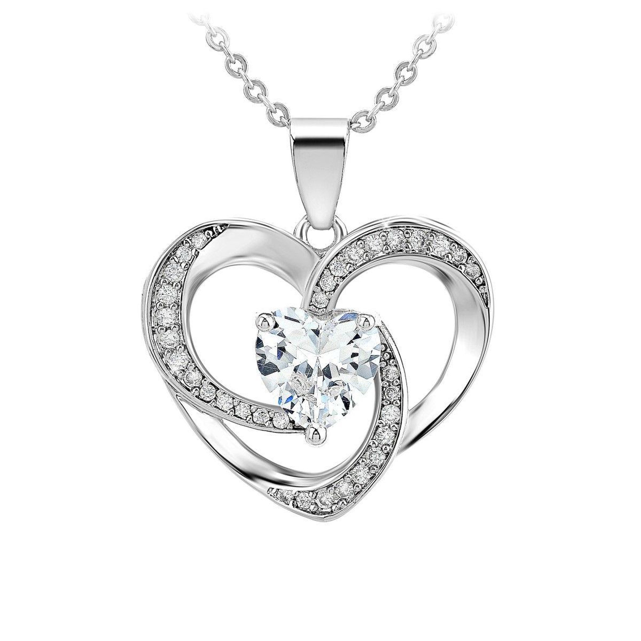 Voir la diapositive 2 : SC CRYSTAL Collier cœur par SC Crystal®