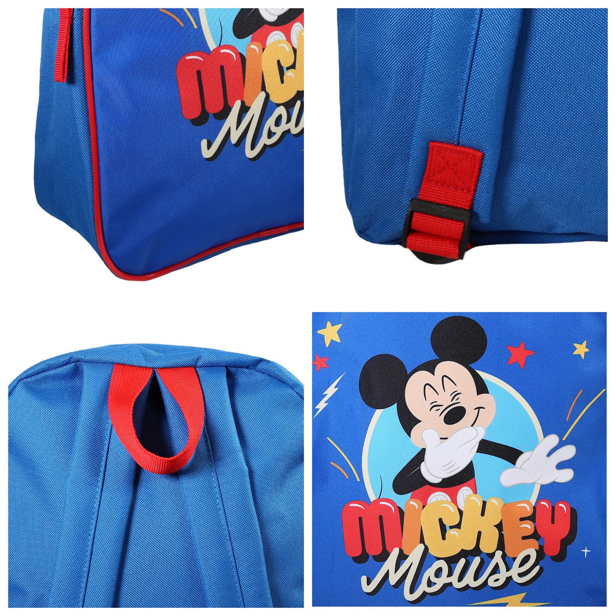 Voir la diapositive 5 : Bagtrotter Sac à dos goûter  31 cm bleu  Mickey - Bagtrotter