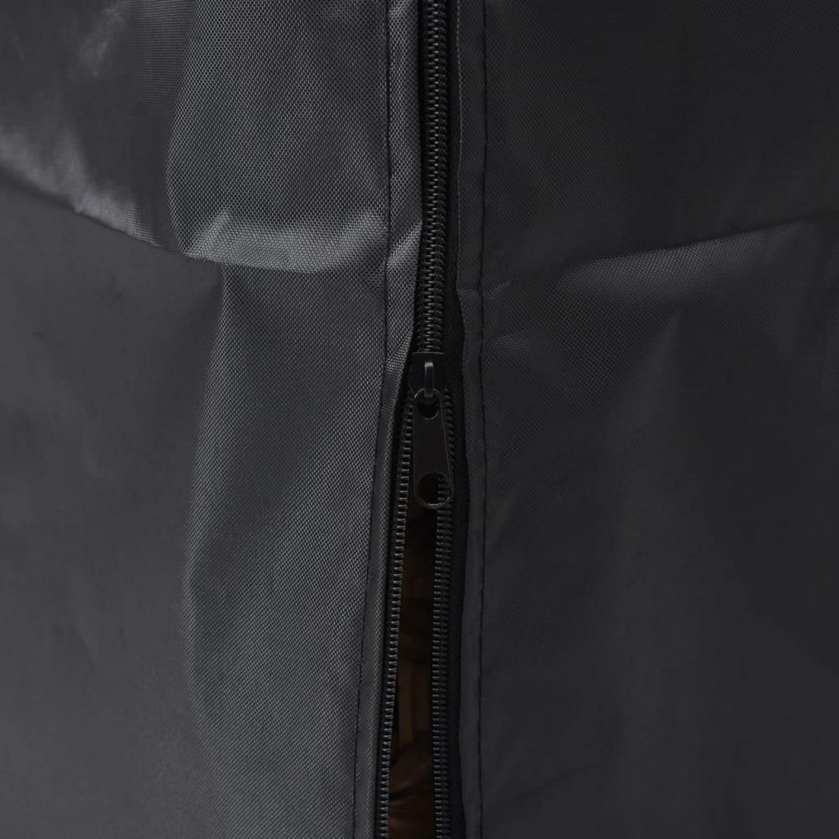 VIDAXL Housse de chauffage en forme de pyramide noir 86x47x241 cm