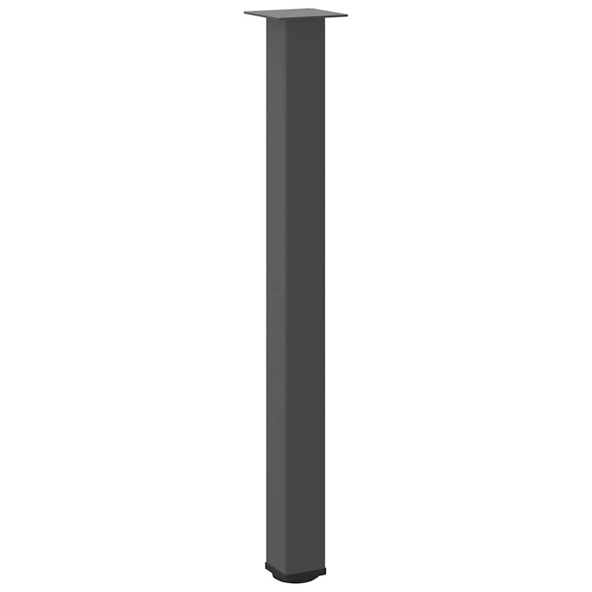 Voir la diapositive 4 : VIDAXL Pieds de table basse 4 pcs anthracite 90-92 cm acier