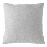 Paris Prix Coussin Déco en Velours  Lagarta  40x40cm Gris Clair