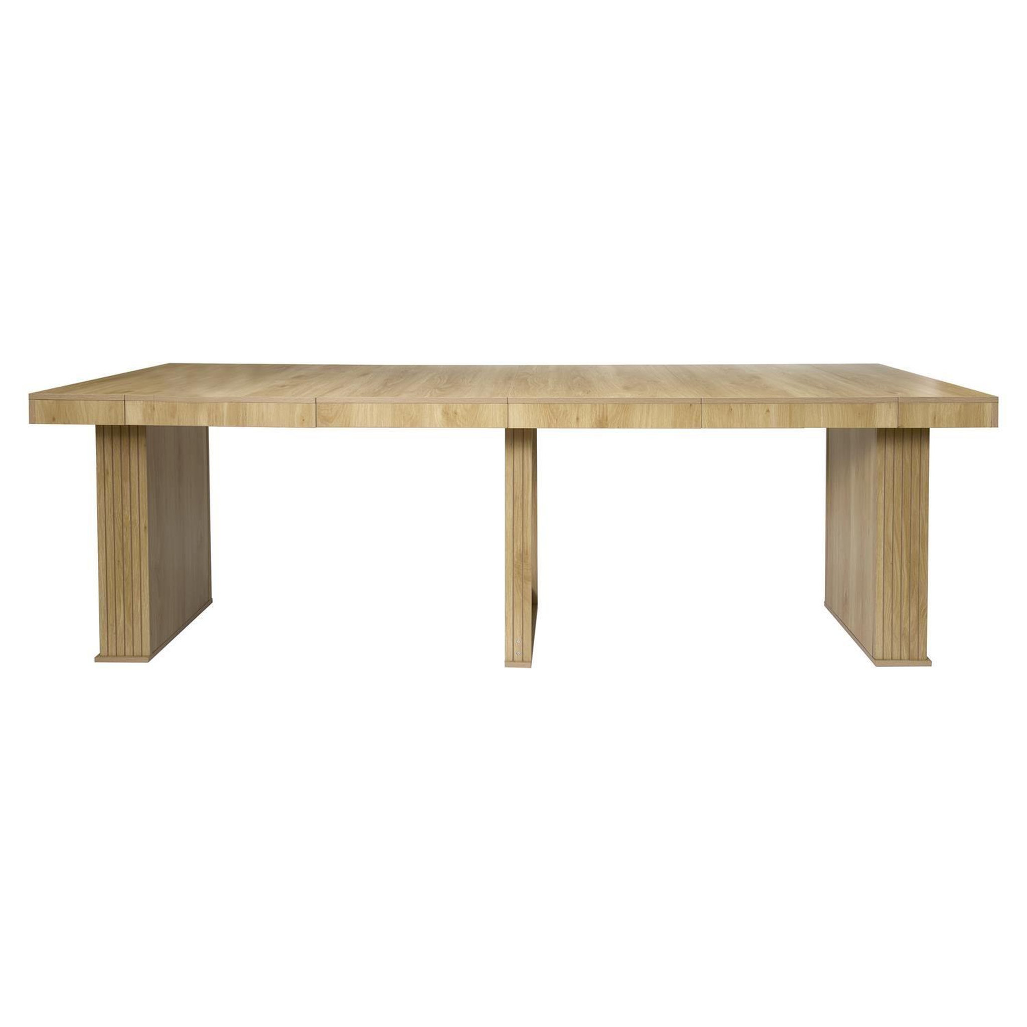 Voir la diapositive 6 : The Home Deco Factory Console table extensible 2 à 10 places saulk - beige