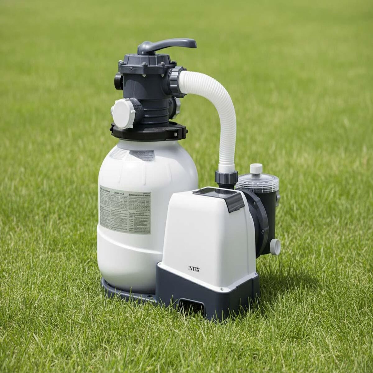 INTEX Groupe de filtration à sable SX2100 PLUS 6 m³/h pour piscine jusqu'à 36 m³ - Intex