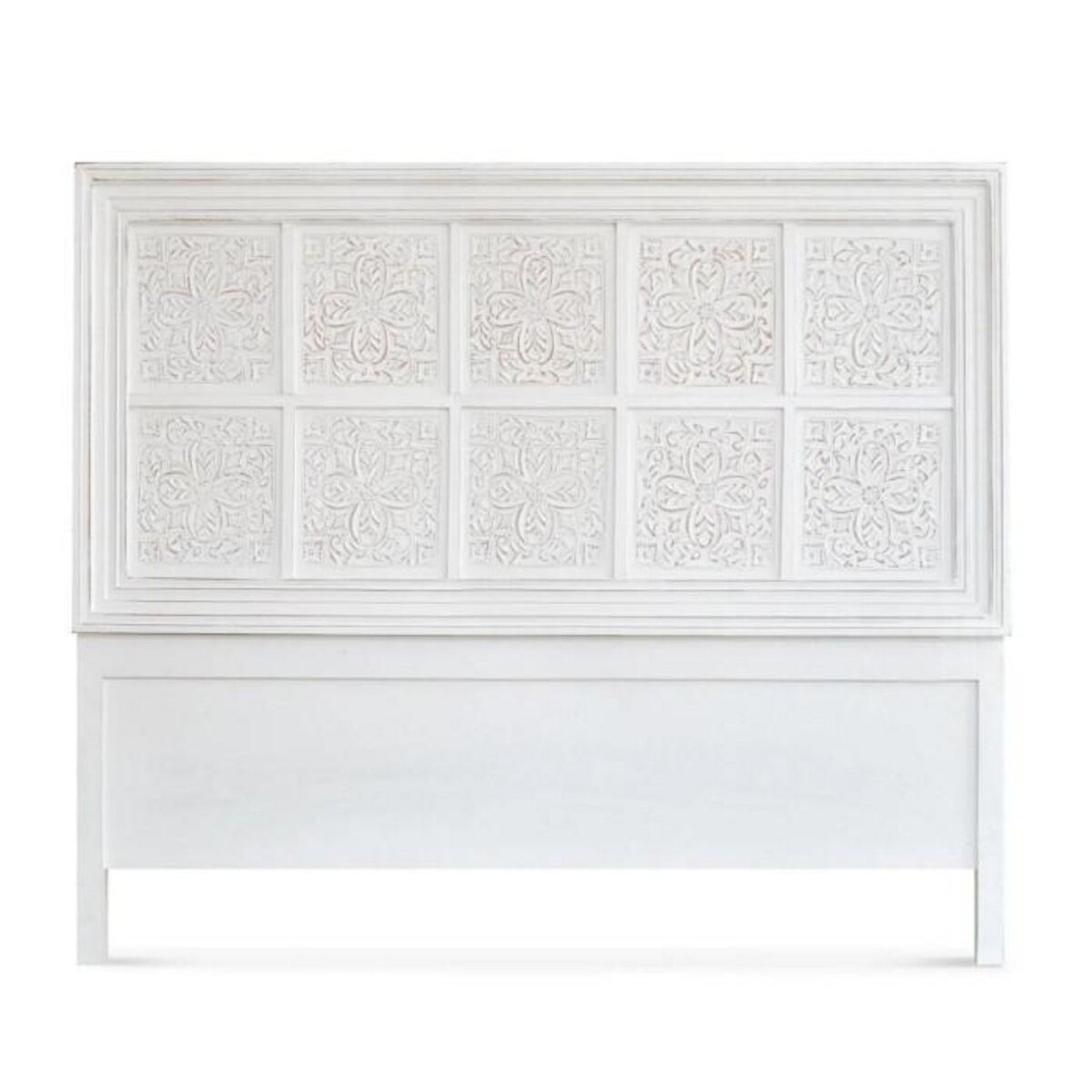 Paris Prix Tête de Lit Design Bohème  Gwen  160cm Blanc