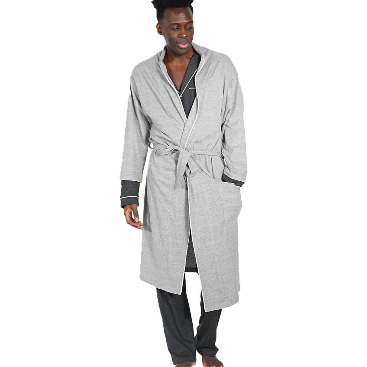 Sensei Maison Robe de chambre chambray homme SASHA pas cher